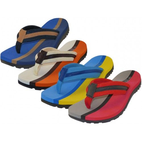 fabric thong sandals