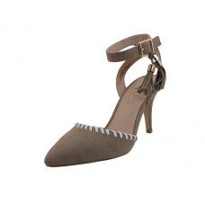 Wholesale Footwear Women's Mixx Shuz High Heel With Ankle Strip Sandal Aupe Color