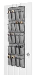 Wholesale Footwear Over The Door 20 Pocket Shoe Organizer Extra Large Pockets