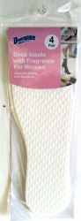 Wholesale Footwear Shoe Insole With Fragrance Absorbs Odors For Women 4 Pair