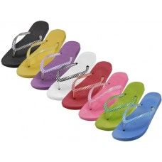 Wholesale Footwear Women's Soft Comfort Thong Flip Flops