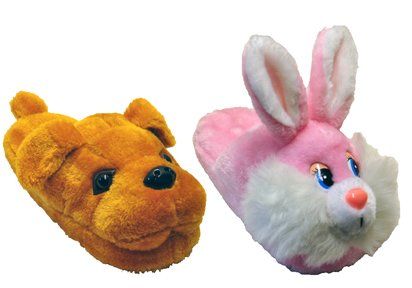 Wholesale Footwear Children's Animal Slippers