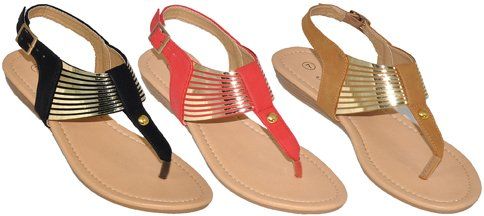 Wholesale Footwear Girls Assorted Color Flip Flops