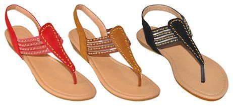 Wholesale Footwear Girls' Assorted Color Flip Flops