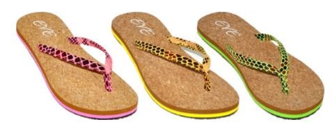 Wholesale Footwear Girls Assorted Color Flip Flops
