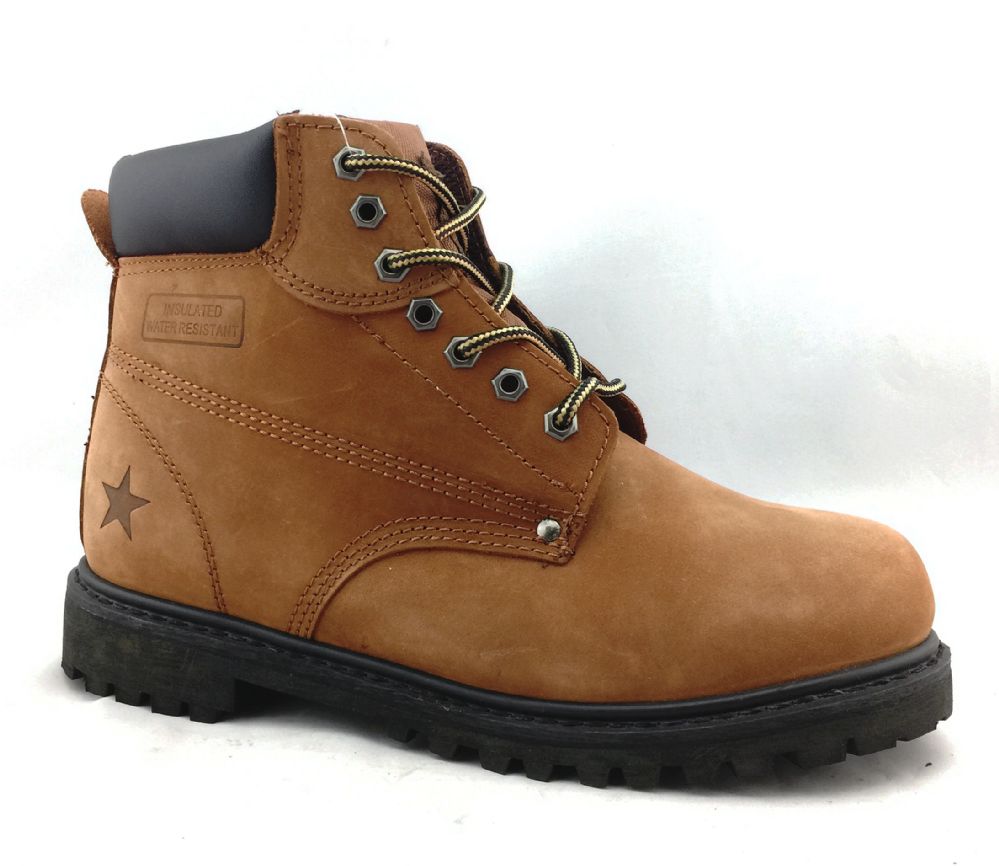 Wholesale Footwear Men's Genuine Leather Boots In Rust Size 6-13