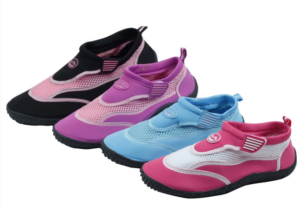 Wholesale Footwear Women's Assorted Color Aqua Socks / Water Shoes
