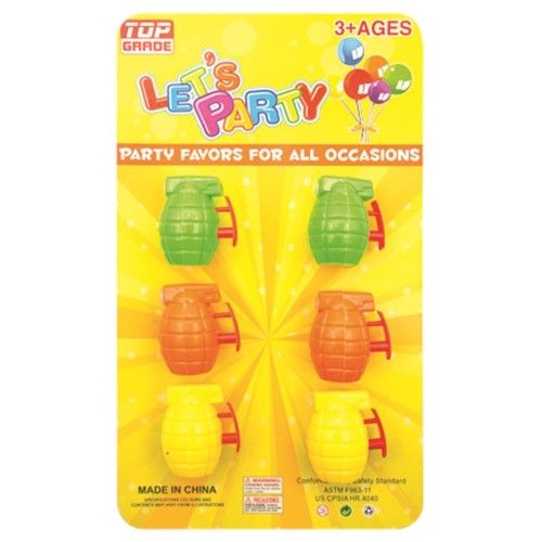 Wholesale Footwear Party Favor Six Piece Water Guns