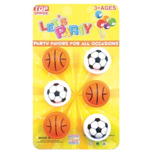 Wholesale Footwear Party Favor Six Piece Football Yoyo