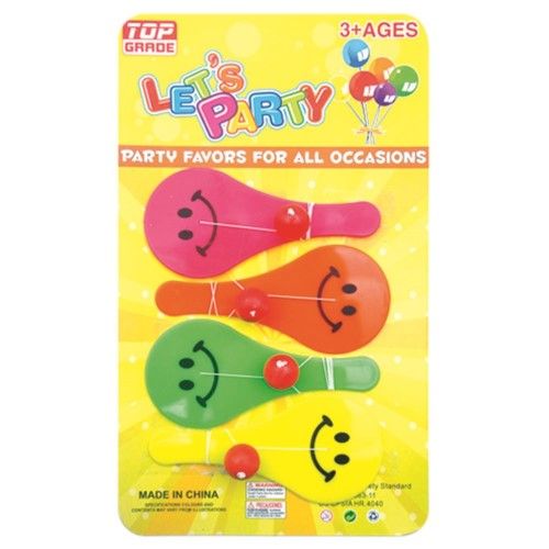 Wholesale Footwear Party Favor Paddle Balls