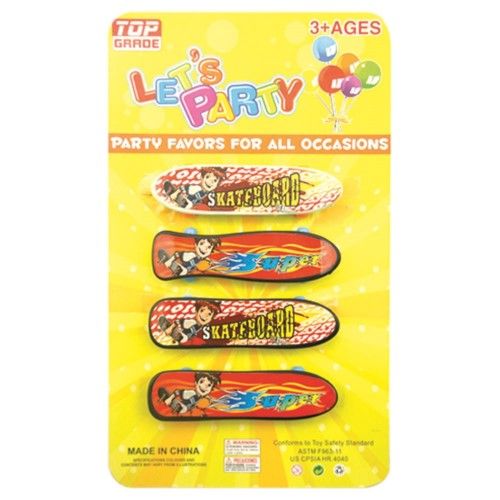 Wholesale Footwear Party Favor Four Piece Skateboard