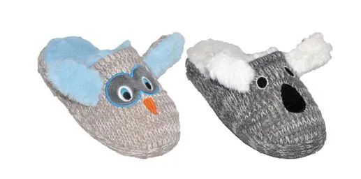 Wholesale Footwear Children's Soft Plush Animal Slippers