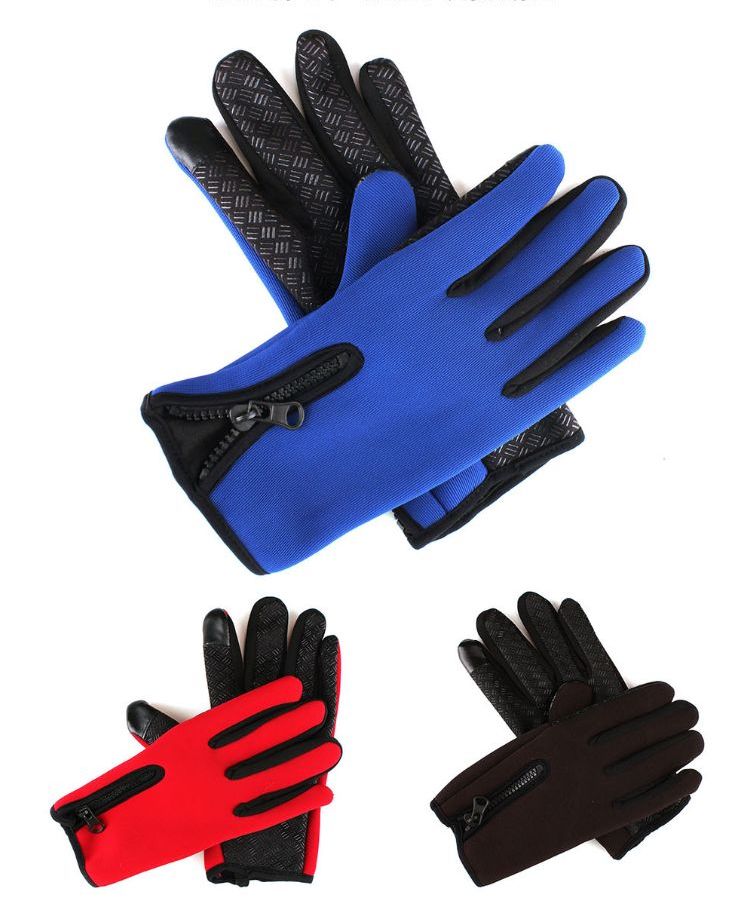 Wholesale Footwear Adults Winter Texting Gloves With Gripper Palm