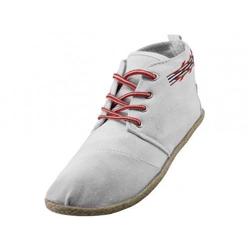 Wholesale Footwear Women's HI-Top Canvas Shoes In White