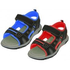 Wholesale Footwear Youth's Velcro Strap Sandals