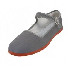 Wholesale Footwear Women's Classic Cotton Mary Jane Shoes (gray Color Only)