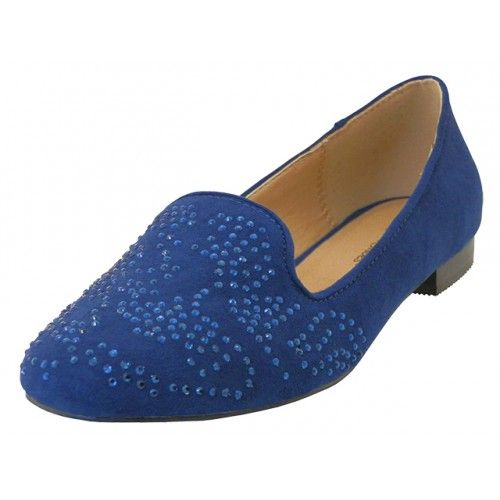 Wholesale Footwear Women's "angeles Shoes" Ballet Flat Shoe ( *navy Color )