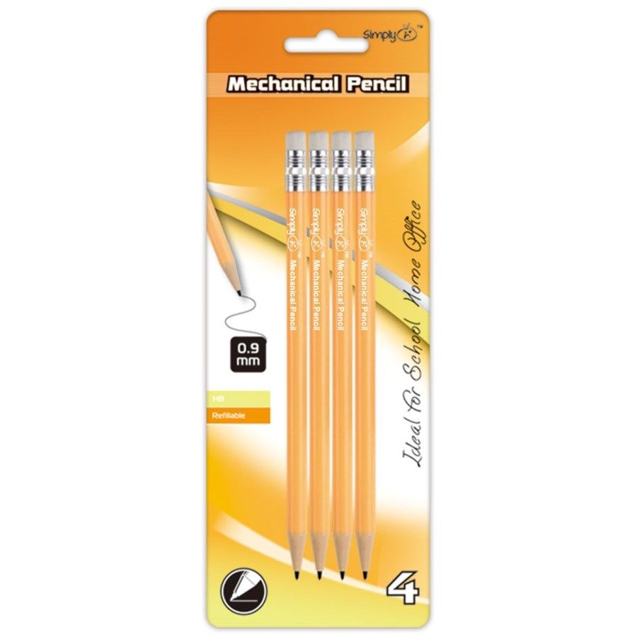 Wholesale Footwear Mechanical Pencil Four Pack