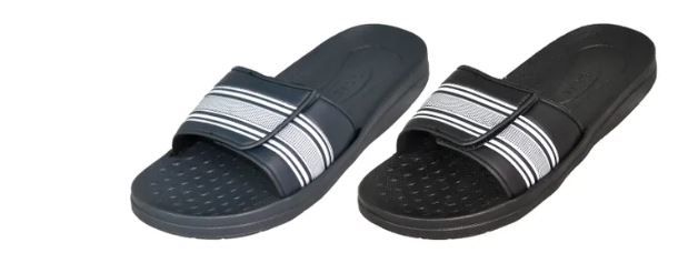 Wholesale Footwear Men's Slipper With Adjustable Strap