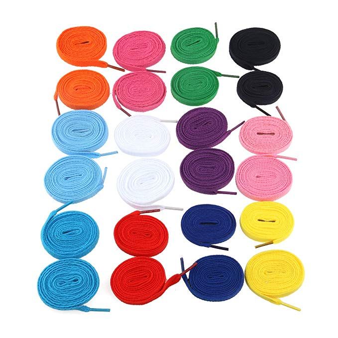 Wholesale Footwear 54 Inch Assorted Colors Sneakers And Casual Shoes Shoe Lace