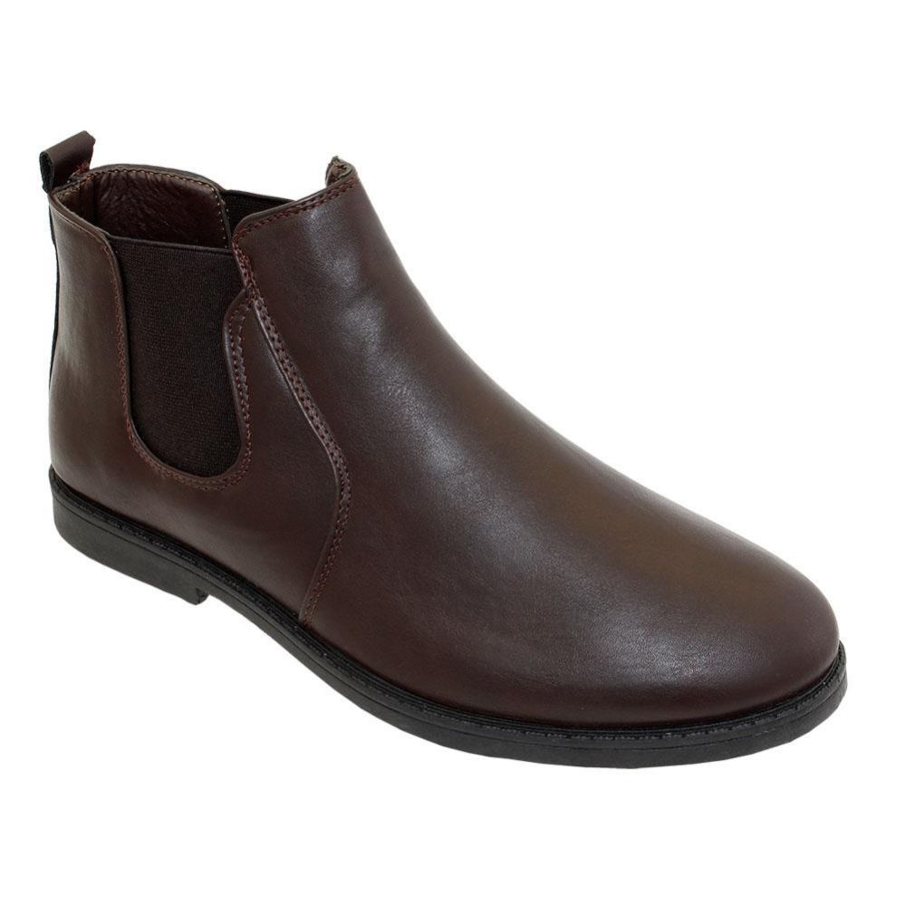 Wholesale Footwear Mens Casual Chukka Ankle Boots In Brown