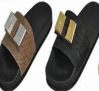 Wholesale Footwear Womens Fashion Bow Decor Slip On Slide Sandal