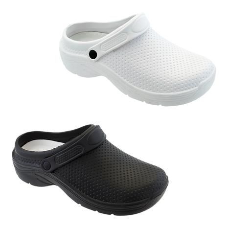 Wholesale Footwear Women's Nurse Clog Black