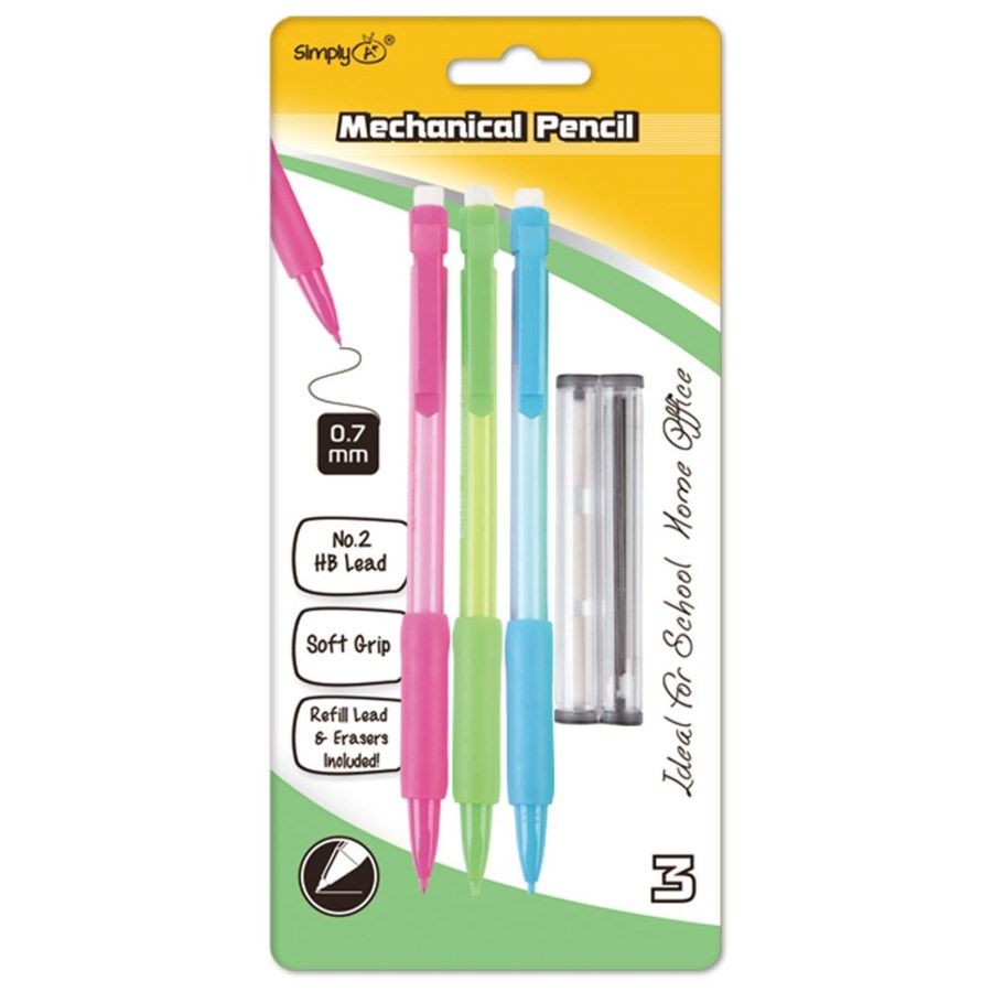 Wholesale Footwear 3 Count Mechanical Pencil