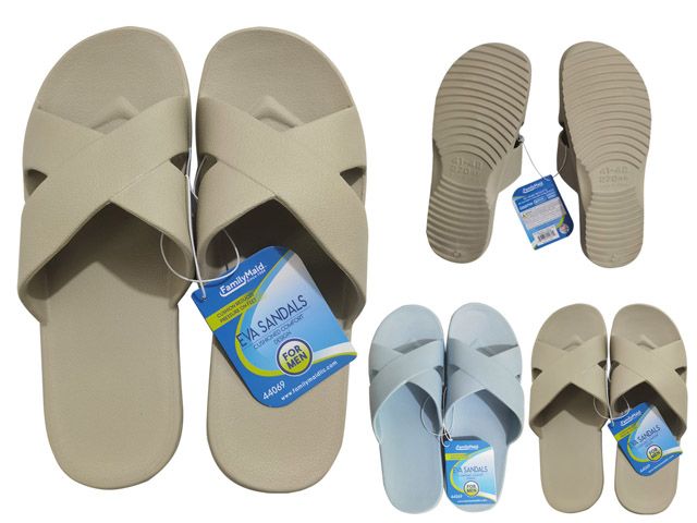Wholesale Footwear Men's Eva Sandals Extra Comfort
