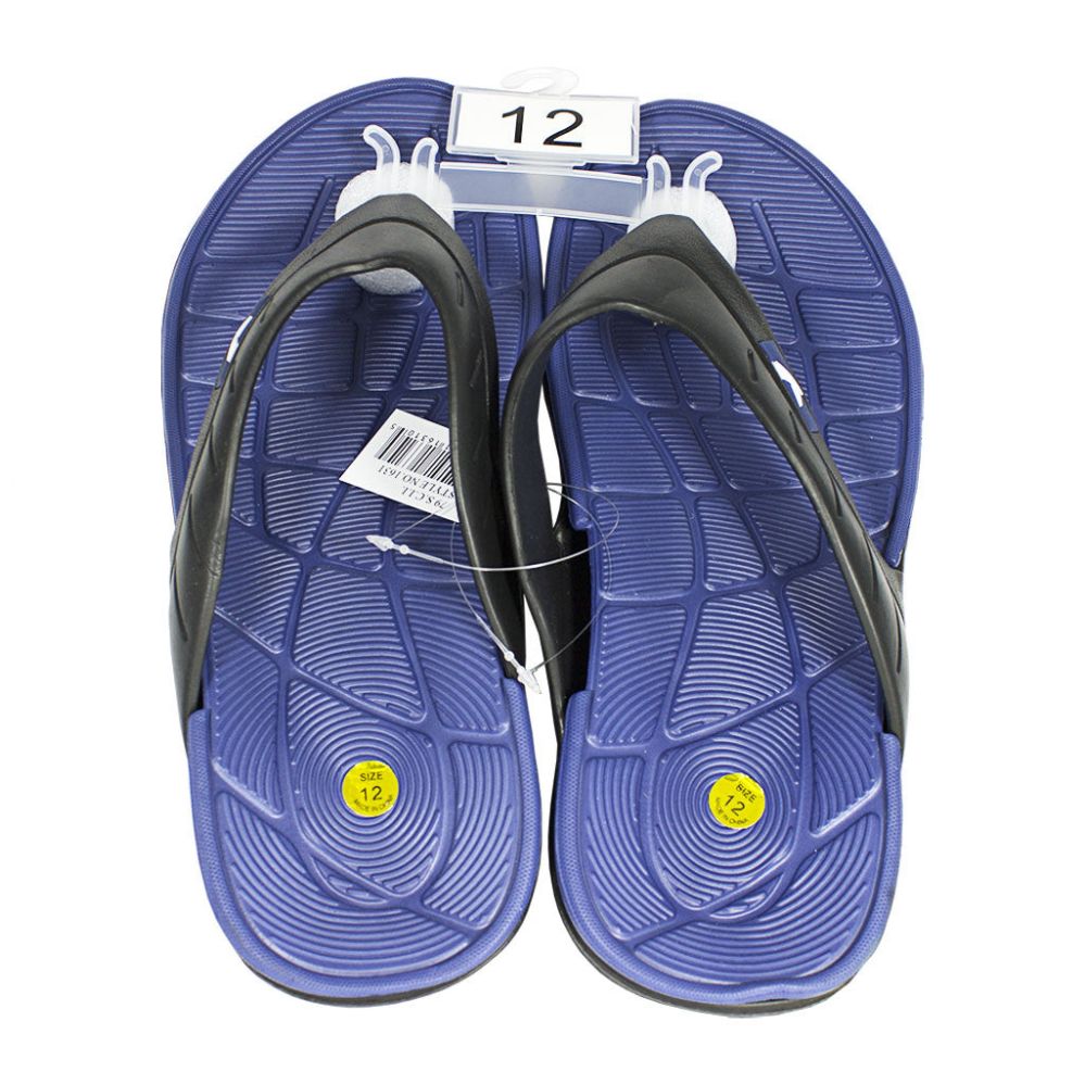 Wholesale Footwear Men's V Heavy Duty Strap Flip Flops - Assorted Sizes & Colors