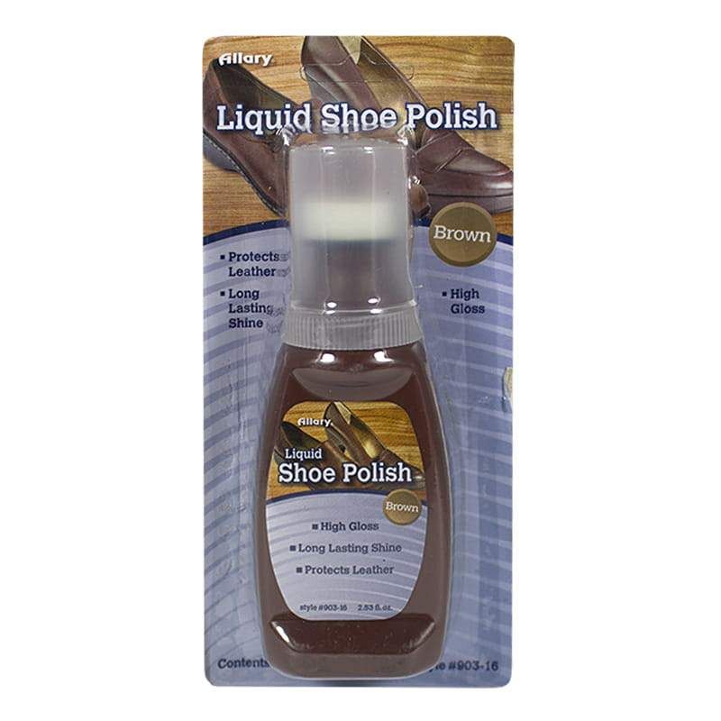 Wholesale Footwear Brown Liquid Shoe Polish - 2.53 Oz.