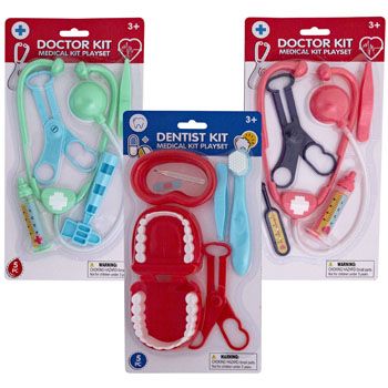 Wholesale Footwear Medical Toy Kits 5pc 3ast