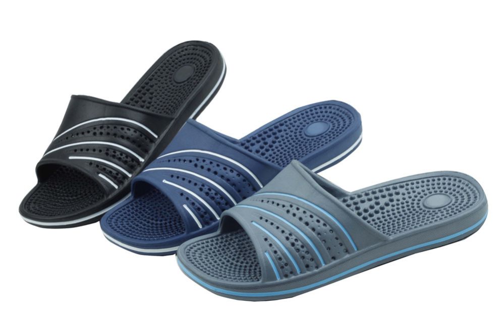Wholesale Footwear Men's Shower And Massage Slippers