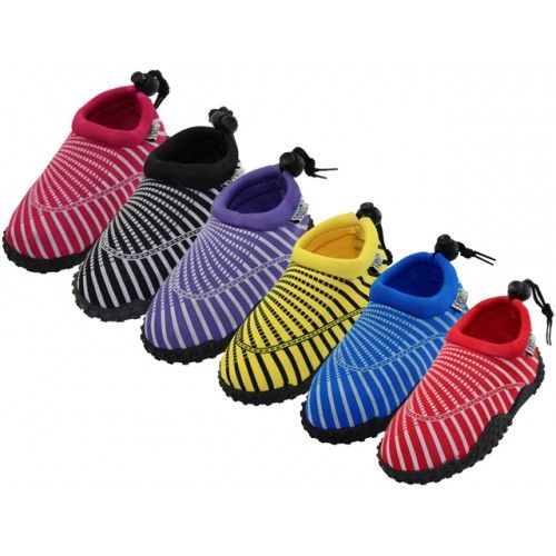 Wholesale Footwear Toddlers Wave Sea Shell Print Comfortable Water Shoes