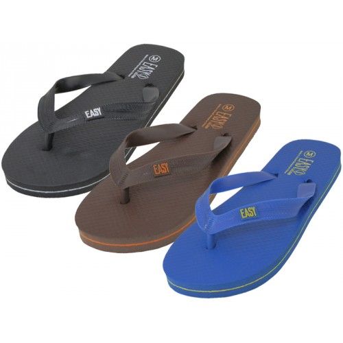 Wholesale Footwear Youth Soft Comfortable Rubber Zori Flip Flops