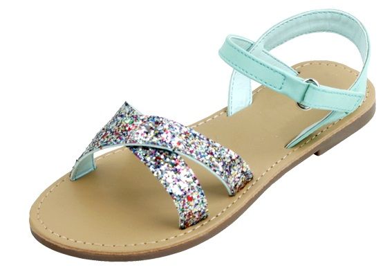 Wholesale Footwear Girl's Fashion Sandals In Mint