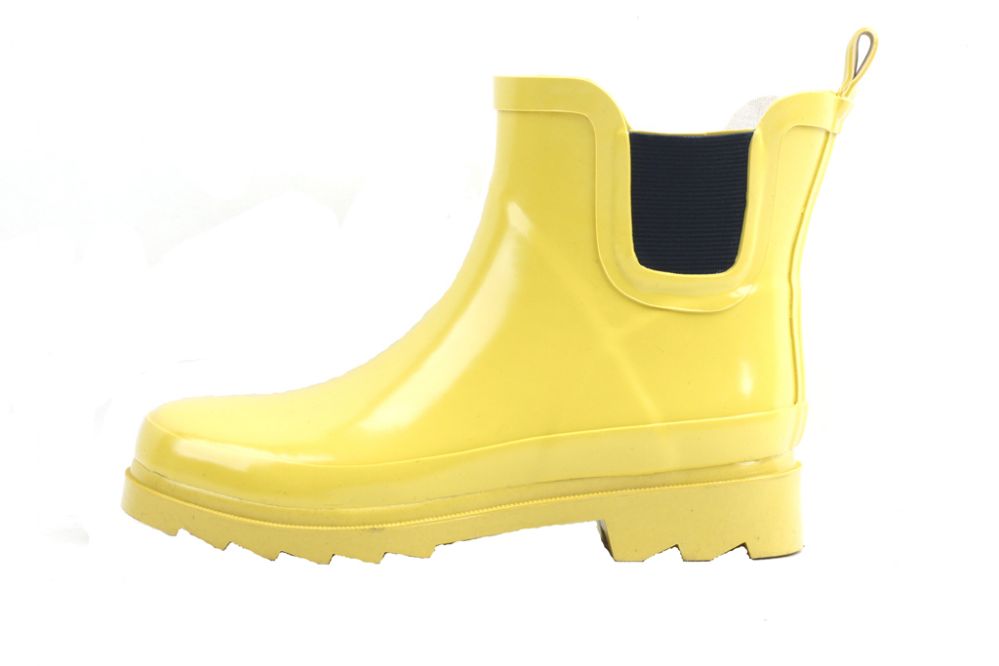 Wholesale Footwear Ladies Rubber Rain Boots 5 Inches Tall