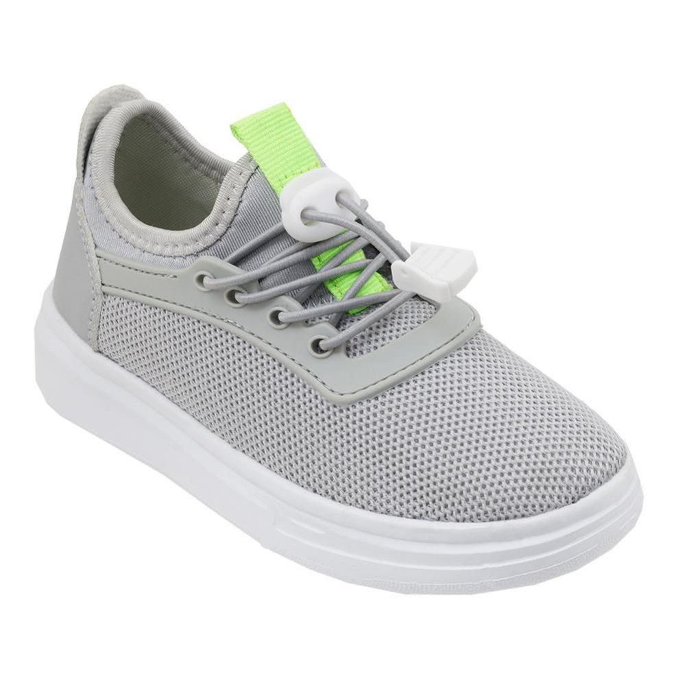 Wholesale Footwear Boy's Sneakers Casual Sports Shoes In Gray | Distributor