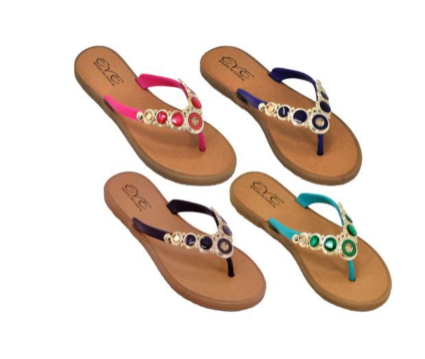 Eagsouni 2018 Summer Women Shoes Fashion Flip Flops Beach Home Slippers Couple-in Flip Flops 