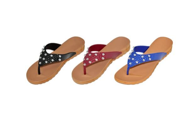 Wholesale Footwear Womens Assorted Color Flip Flops