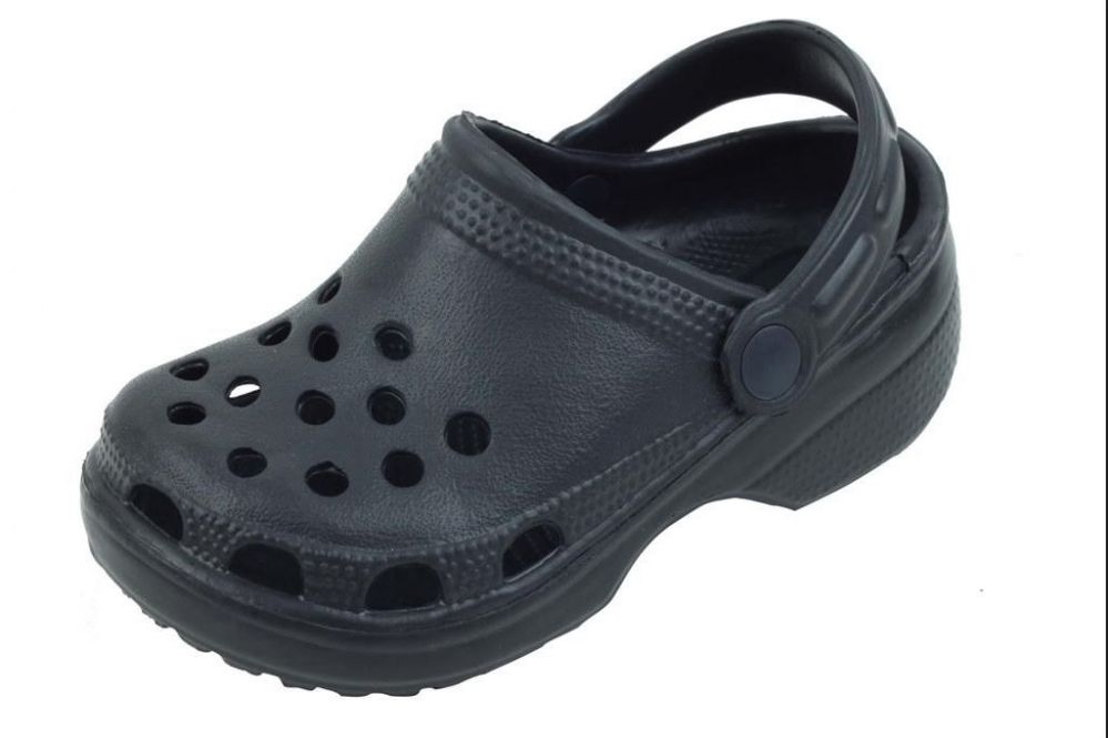 Wholesale Footwear Infant's Garden Shoes Black Only