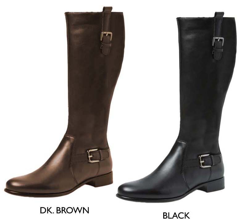 Wholesale Footwear Women's Tall Boots W/ Dual Buckles & Straps