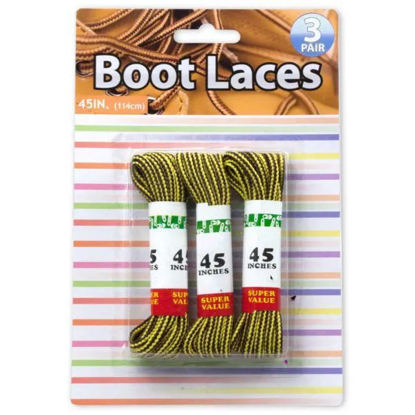 Wholesale Footwear Nylon Boot Laces
