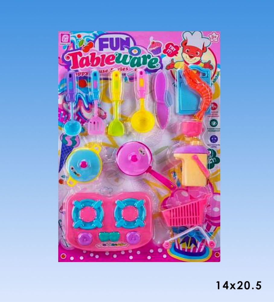 Wholesale Footwear Kitchen Set In Blister Card