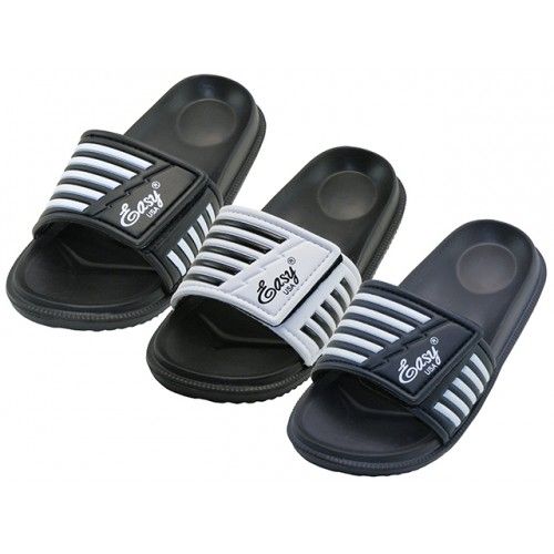 Wholesale Footwear Boy's Velcro Sport Slide Sandals