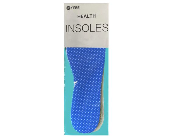 Wholesale Footwear Polka Dot/striped Assorted Insoles