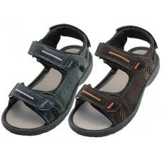 Wholesale Footwear Double Strap Boy's Sandals