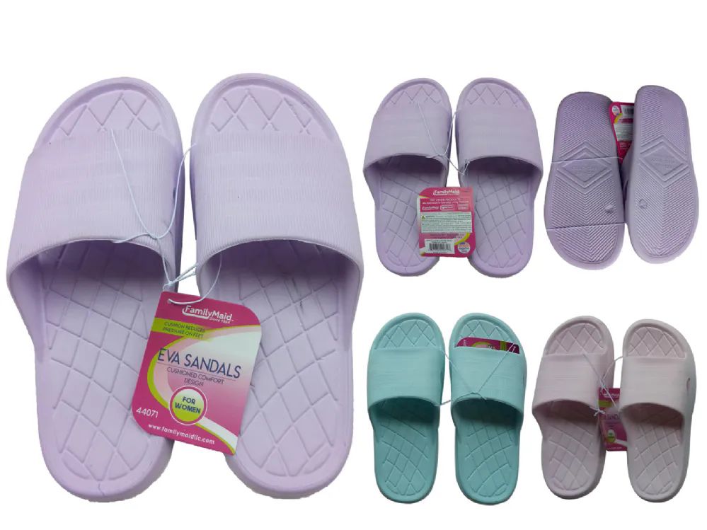 Wholesale Footwear Women's Eva Sandals Slippers Extra Comfort