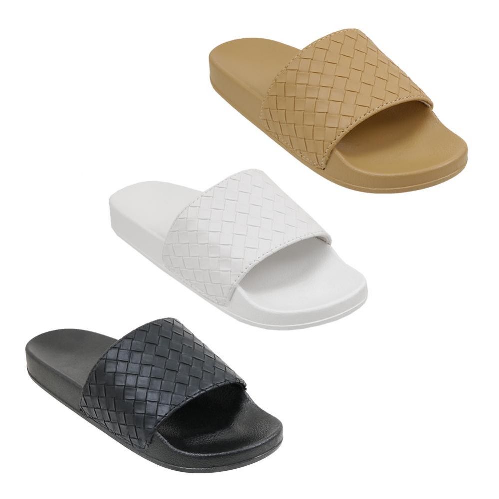 Wholesale Footwear Women's Embossed Slide