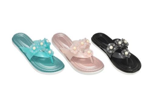 Wholesale Footwear Women's Flower Flip Flop